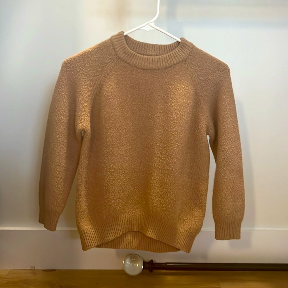 Girls ZARA Brown Sweater Size 10